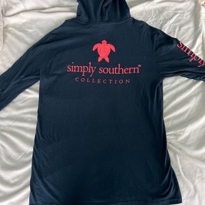 simply southern tshirt hoodie